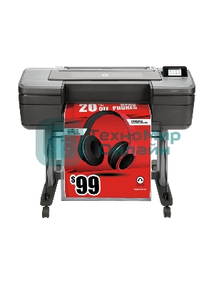 Плоттер струйный HP DesignJet Z6 Postscript (T8W15A), A1, цветной, 24