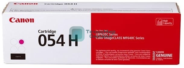 Картридж лазерный Canon 054 H M (3026C002) пурпурный (2300 стр.) для Canon MF645Cx/MF643Cdw/MF641Cw/LBP623Cdw/621Cw
