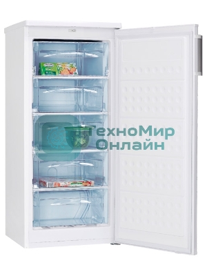 Морозильная камера Hansa FZ208.3, белый, 140л, 4 ящика