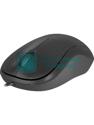 Мышь проводная Defender Patch MS-759 черный, 1000 dpi, USB, кнопки - 3