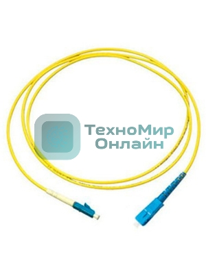 Патч-корд оптический TWT (TWT-LC-SC/SU-1.0). симплексный. LC/UPC-SC/UPC. SM. 1.0 м