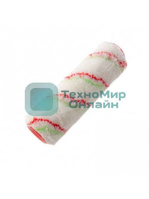 Валик Сибртех сменный Эмали, 180 мм, ворс 12 мм, D 36 мм, D ручки 6 мм, полиамид, полиакрил