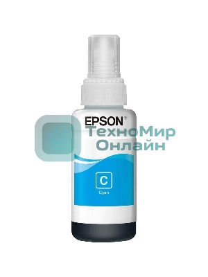 Чернила для Epson C13T66424A Epson L100 (cyan) 70 мл