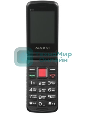 Мобильный телефон Maxvi E10 красный