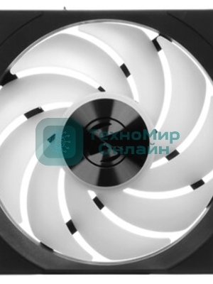 Вентилятор для корпуса Lian-Li Uni Fan CL Wireless 120 Reverse ARGB 124х120x28 черный 4-pin 30.8дБ (G99.12RCL1W1B.R0) Ret