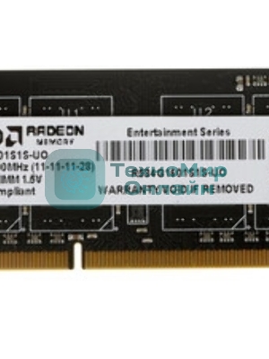 Оперативная память AMD Radeon R5, DDR3L, 4GB (1x4GB), 1600MHz, CL11, SO-DIMM, OEM