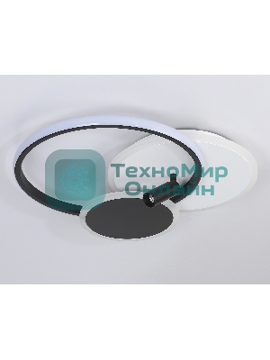Светильник Ambrella light FL5118/3+1 WH/BK белый/черный 64W 3000K/4200K/6400K+4200K 480*425*110 (ПДУ ИК)
