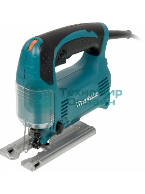 Лобзик электрический Makita 4329KX1 Лобзик,в\рук, 450Вт,500-3100об\м,ход-18мм,рез-65мм,1.9кг,чем,маятн,набор A-86898