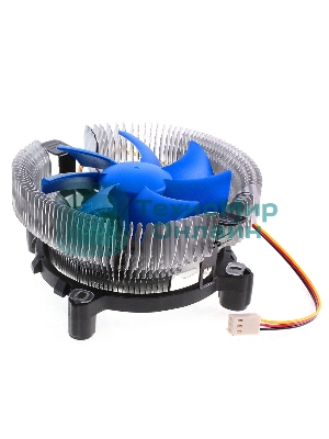 Кулер CROWN для процессора CM-90 (Для Intel и AMD,TDP до 95 Ватт,Низкая посадка радиатора,Гидродинамическии подшипник,Размер: 115x110x57 мм)