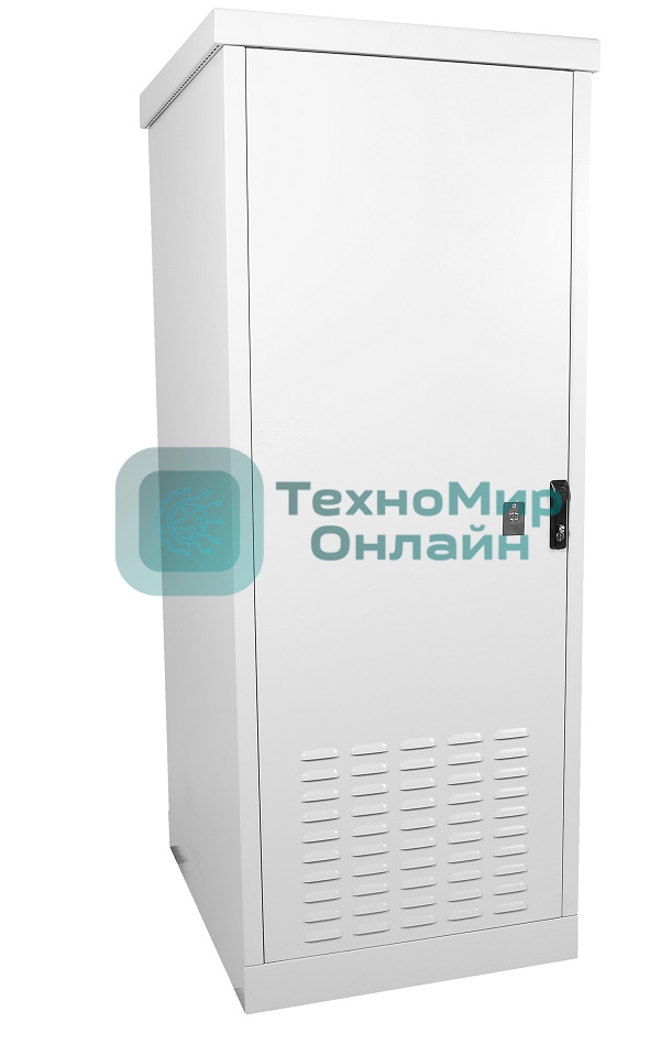 Шкаф уличный всепогодный напольный 36U (Ш700хГ600), две двери металлические