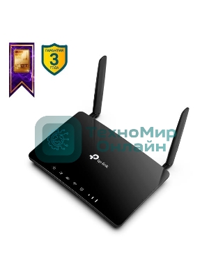 Двухдиапазонный гигабитный Wi-Fi роутер TP-Link Archer MR500 AC1200 с поддержкой 4G+ Cat6