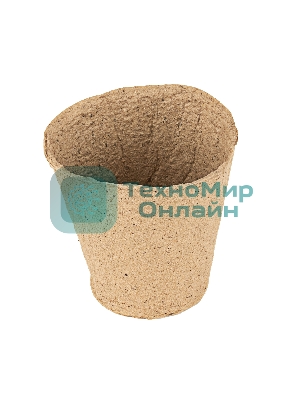 Горшочек для рассады, 80х80 мм, торфяной, 5 шт. Россия