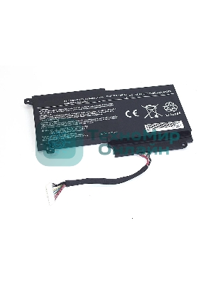 Аккумуляторная батарея для ноутбука Toshiba L55 5107 14.4V 43Wh OEM черный