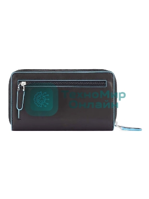 Кошелек женский Piquadro Blue Square PD1354B2R/N черный натур.кожа