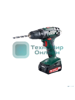 Дрель-шуруповерт Metabo BS 14.4 602206550, 14,4 В, 1,5 Ач, 40 Нм, щеточный