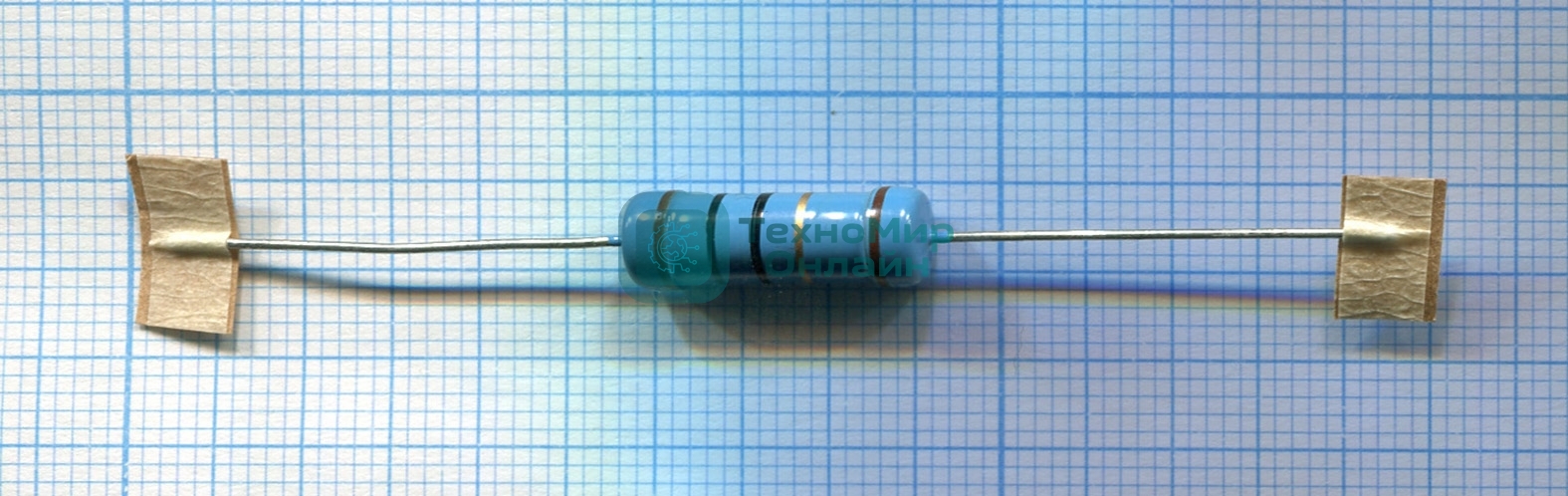 Металлический пленочный резистор 3Вт 10 Ом