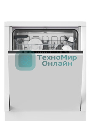 Встраиваемая посудомоечная машина Beko BDIN16420, белый, 59.8 см, 14 компл., 48 дБ, класс A