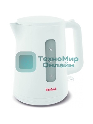 Электрочайник Tefal KO120130 белый/бежевый, 0.5 л, 650 Вт, скрытый нагревательный элемент