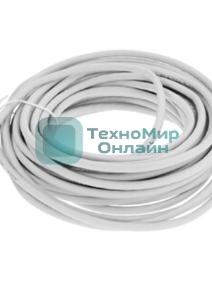 Патч-корд LSZH медный UTP Cablexpert PP30-10M cat.5e, 10м, литой, многожильный, серый