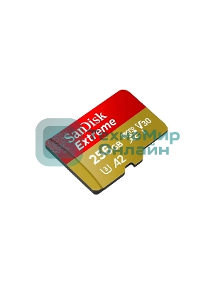 Флеш карта microSD 256Gb SanDisk microSDXC Class 10 UHS-I A2 C10 V30 U3 Extreme 190MB/s