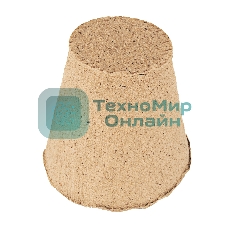 Горшочек для рассады, 80х80 мм, торфяной, 5 шт. Россия