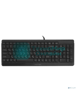 Комплект клавиатура+мышь A4Tech FStyler F1512 проводной, USB, 1200 DPI, черный