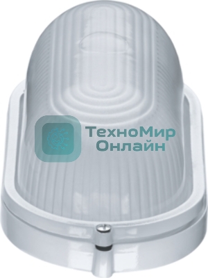 Светильник Navigator ЛОН NBL-O1-60-E27/WH 1х60Вт E27 IP54 (аналог НПБ 1401 бел. овал 60Вт)