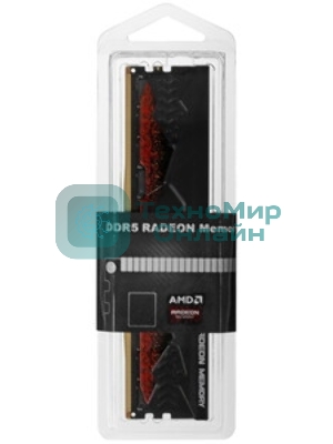 Оперативная память AMD Radeon R5, DDR5, 16GB (1x16GB), 4800MHz, CL40, DIMM