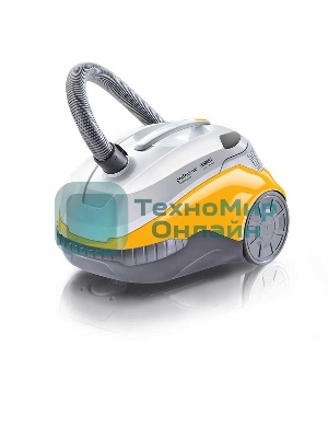 Пылесос Thomas Perfect Air Animal Pure белый/желтый, 325/1700Вт, уборка влажная/сухая, пылесборник контейнер 1.9 л