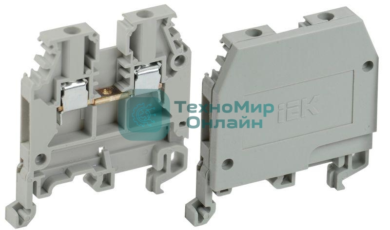 Зажим наборный ЗНИ-2.5кв.мм (JXB24А) сер. IEK YZN10-002-K03