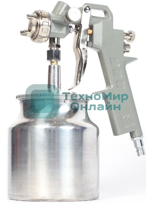 Краскопульт пневматический PATRIOT LV 162В. н/б 1,0 л, сопло 1,5 мм,141- 200 л/мин, быстросъем 1/4