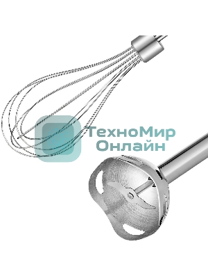 Блендер погружной Kitfort КТ-3041-3 350Вт черный/бирюзовый