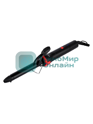 Щипцы для завивки волос Starwind SHS 7044 черный/красный, 19 мм, 200 °C, 1 режим