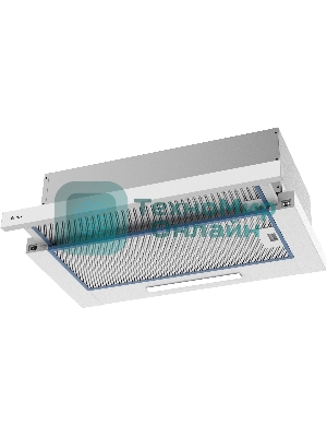 Вытяжка встраиваемая Evelux TEL 60 W белый, 60 см, 670 куб. м/ч, 46 дБ