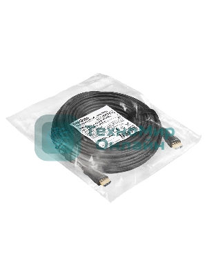 Активный оптический кабель HDMI ExeGate EX-CC-HDMI2-30.0 (19M/19M, v2.0, 30м, 4K UHD, Ethernet, позолоченные контакты)