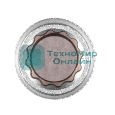 Головка торцевая Stels 12 мм, 12-гранная, CrV, под квадрат 1/2