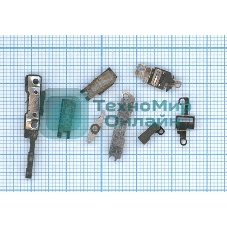 Комплект мелких частей средней рамки для Apple IPhone 4G silver