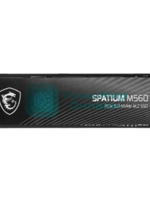Накопитель SSD MSI M.2 2280 2Tb SPATIUM M560 Client SSD S78-440Q940-P83, PCIe Gen4x4 with NVMe, 3D TLC, R/W 4900/4400