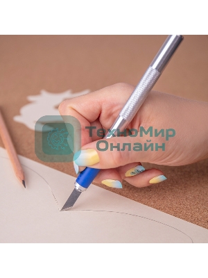 Набор скальпель со сменными лезвиями 7 предметов Rexant