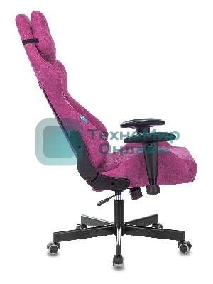 Кресло Бюрократ VIKING KNIGHT LT15 FABRIC малиновый, ткань, 120 кг, механизм качания