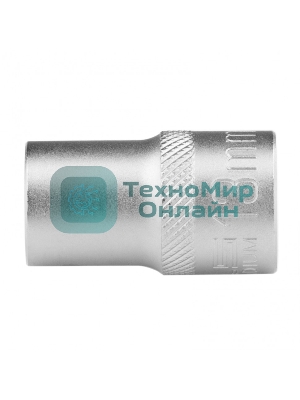 Головка торцевая, 13 мм, 12-гранная, CrV, под квадрат 1/2