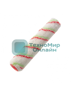 Валик Сибртех сменный Эмали, 250 мм, ворс 12 мм, D 36 мм, D ручки 6 мм, полиамид, полиакрил