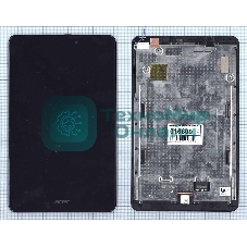 Модуль (матрица + тачскрин) для Acer Iconia Tab A1-841 A1-840 черный с рамкой