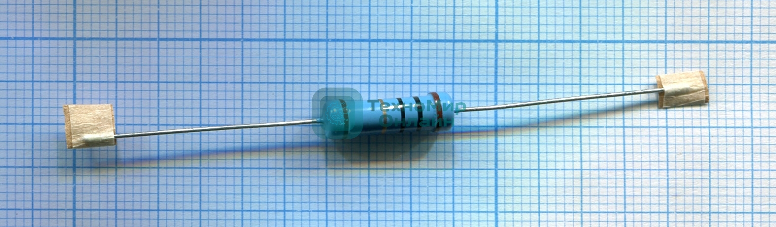 Металлический пленочный резистор 3Вт 300 Ом