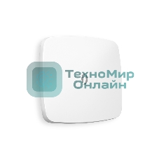 Лицевая панель OMEGA (Белый матовый) для 1-кл  выключателей с подсветкой QUANT OP1220