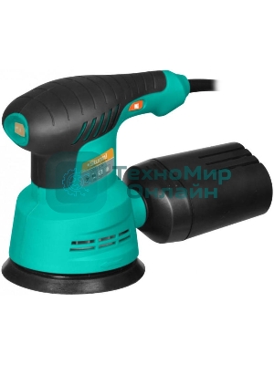 Эксцентриковая шлифовальная машина Sturm OS8135R Эксцентриковая шлифмашина Sturm, 350Вт, d 125мм, рег обор. 5000-12000об/мин, ПЫЛЕСБОР OS8135R