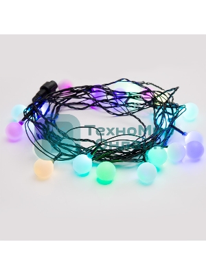 Гирлянда Neon-night LED - шарики RGB, O23 мм, 5 м