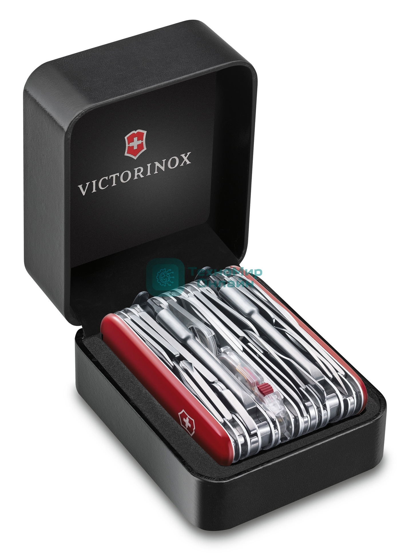 Нож перочинный Victorinox SwissChamp XXL (1.6795.XXL) 91мм 73функц. красный подар.коробка