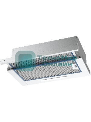Вытяжка встраиваемая Evelux TEL 60 X серебристый, 60 см, 670 куб. м/ч, 46 дБ