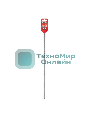 Бур по бетону Matrix, 10 x 400 мм, SDS PLUS c крестовой пластиной